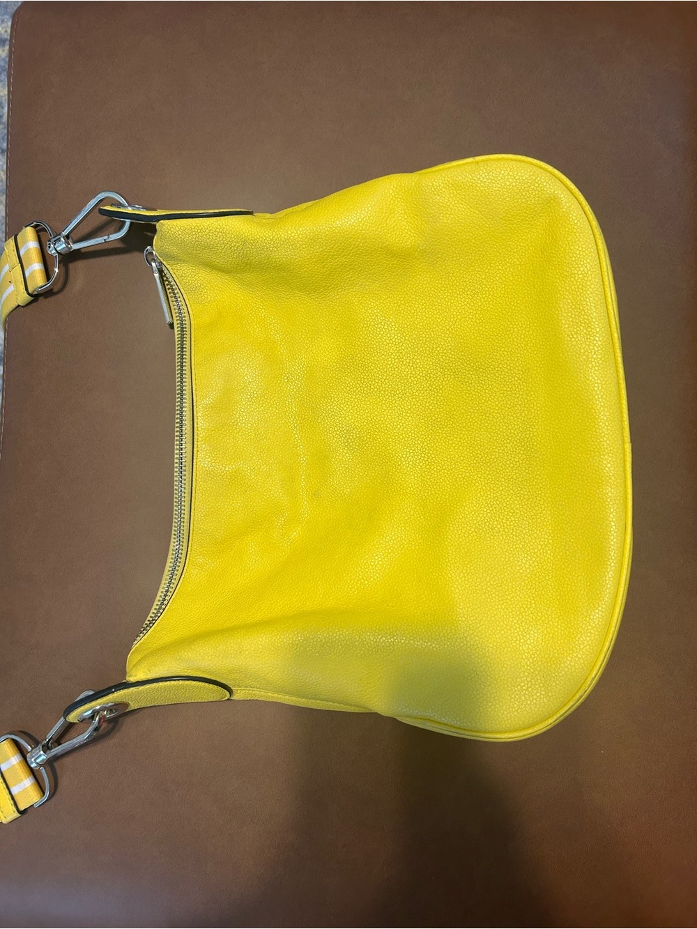 kate spade Yellow Leather Crossbody Bag with Gold Hardware - Picture 2 of 11